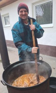 Stretnutie prijímateľov pri motivačnom občerstvení